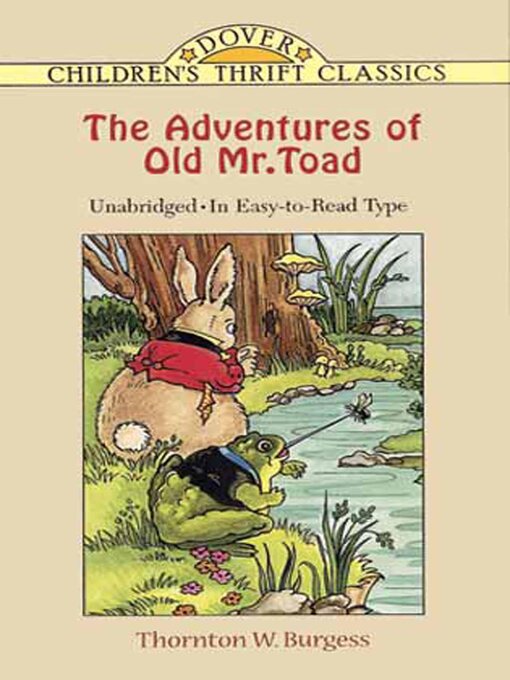 Title details for The Adventures of Old Mr. Toad by Thornton W. Burgess - Wait list